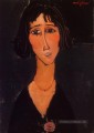 jeune fille portant une rose 1916 Amedeo Modigliani